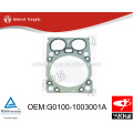 G0100-1003001A Original Yuchai YC4G Zylinderkopfdichtung für chinesischen LKW